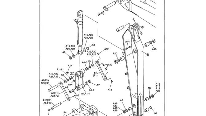 03-031 ARM GROUP-SK330LC-6E SK330-6E SK350LC-6E Kobelco Excavator Parts Number Electronic Catalog EPC Manuals