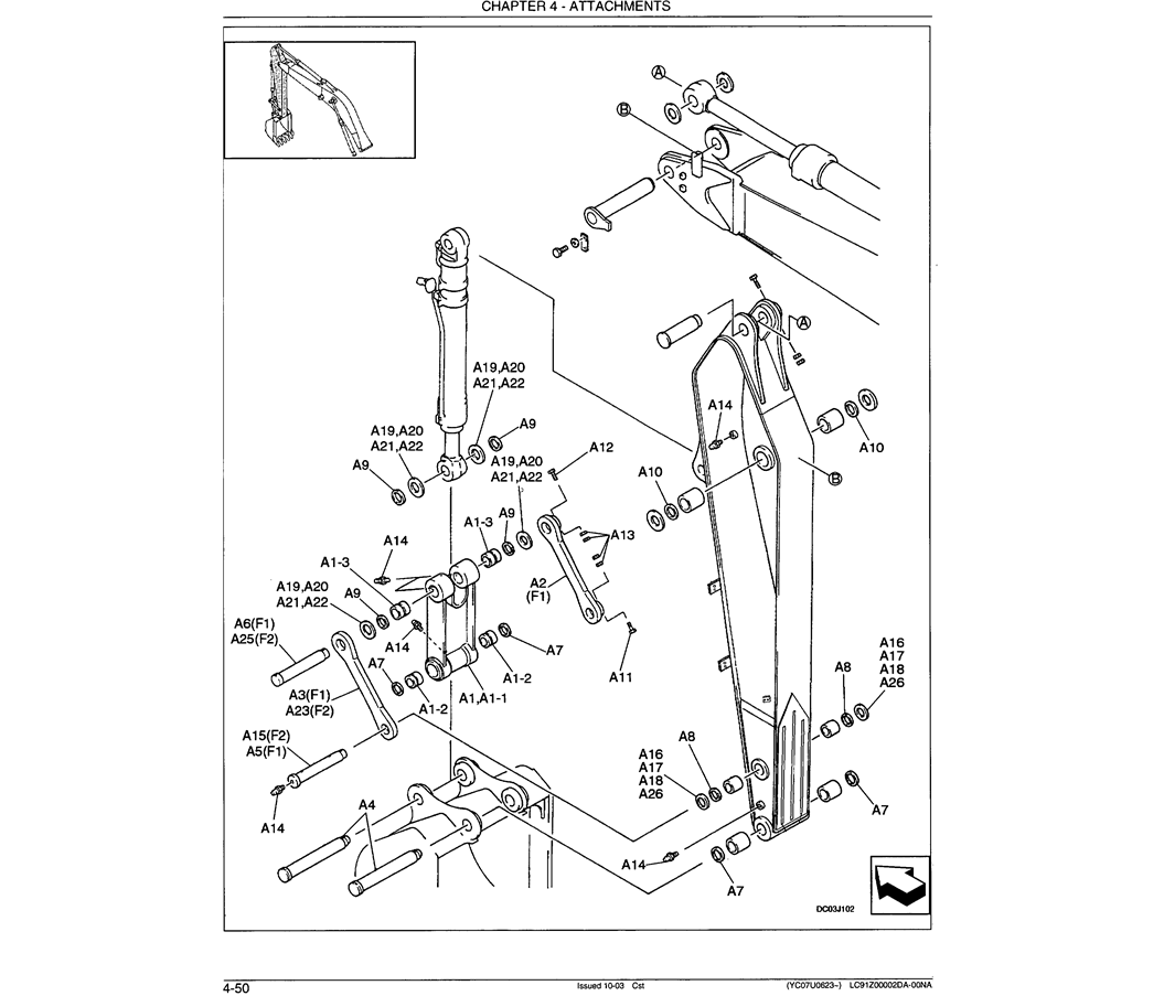 03-031 ARM GROUP-SK330LC-6E SK330-6E SK350LC-6E Kobelco Excavator Parts Number Electronic Catalog EPC Manuals