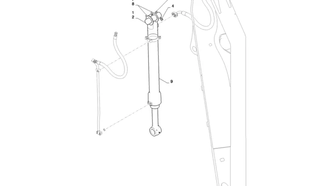 03-031(01)CYLINDER INSTALL (BUCKET)-SK235SR-2 SK235SRLC-2 SK235SR Kobelco Excavator Parts Number Electronic Catalog EPC Manuals