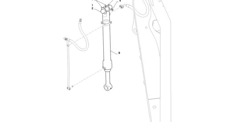 03-031(01)CYLINDER INSTALL (BUCKET)-SK235SR-2 SK235SRLC-2 SK235SR Kobelco Excavator Parts Number Electronic Catalog EPC Manuals