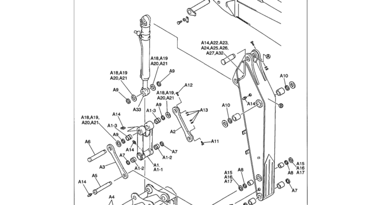 03-032 ARM GROUP SHORT-SK330LC-6E SK330-6E SK350LC-6E Kobelco Excavator Parts Number Electronic Catalog EPC Manuals