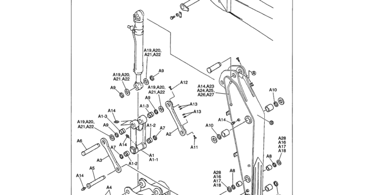 03-033 ARM GROUP MASS EXCAVATOR-SK330LC-6E SK330-6E SK350LC-6E Kobelco Excavator Parts Number Electronic Catalog EPC Manuals