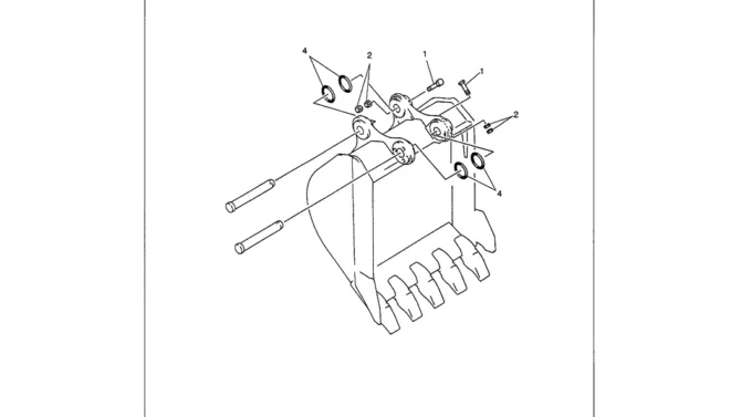 03-034 BUCKET INSTALLATION-SK330LC-6E SK330-6E SK350LC-6E Kobelco Excavator Parts Number Electronic Catalog EPC Manuals