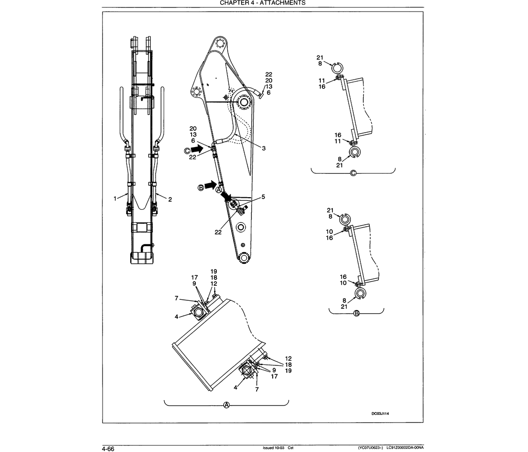 03-039 SHORT ARM HYDRAULIC LINES (NIBBLER AND BREAKER)-SK330LC-6E SK330-6E SK350LC-6E Kobelco Excavator Parts Number Electronic Catalog EPC Manuals