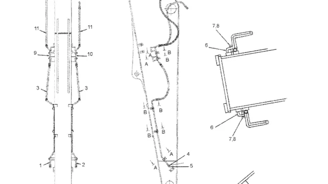 03-044 LONG ARM HYDRAULIC LINES (ROTATION)-SK330LC-6E SK330-6E SK350LC-6E Kobelco Excavator Parts Number Electronic Catalog EPC Manuals