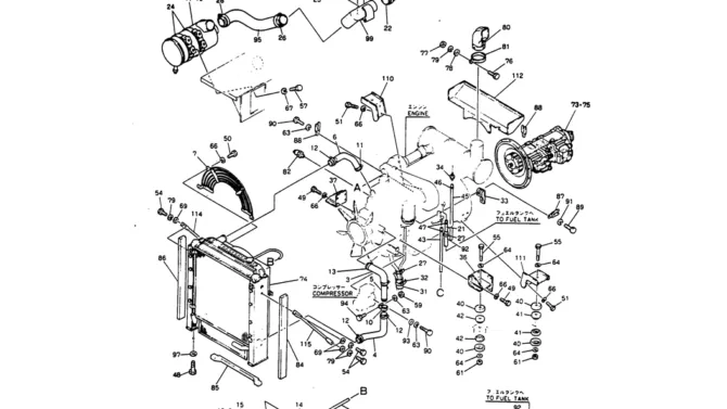 05-003 POWER-PLANT ASSY P/N 24100J15118F2, F4, F5-Kobelco SK220LC-3 SK250LC SK220-3 Excavator Parts Number Electronic Catalog EPC Manuals