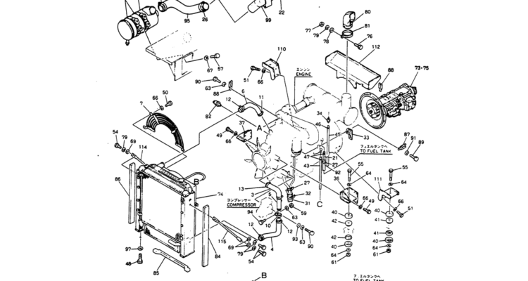 05-003 POWER-PLANT ASSY P/N 24100J15118F2, F4, F5-Kobelco SK220LC-3 SK250LC SK220-3 Excavator Parts Number Electronic Catalog EPC Manuals