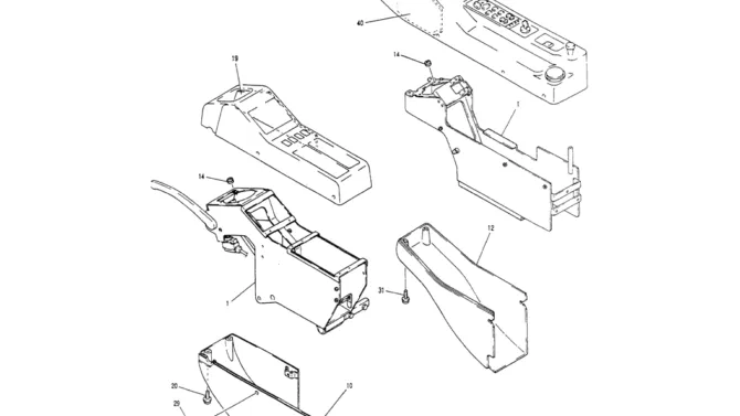 05-003(02)CONTROLS, OPERATOR (LONG RANGE)-Kobelco SK200-3 SK200LC-5 SK200 Excavator Parts Number Electronic Catalog EPC Manuals