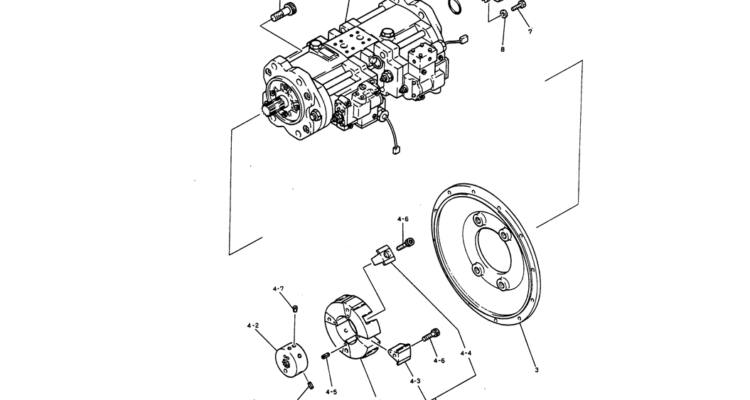 05-005 PUMP ASSY, CONNECT P/N 24100N6224F2-Kobelco SK220LC-3 SK250LC SK220-3 Excavator Parts Number Electronic Catalog EPC Manuals
