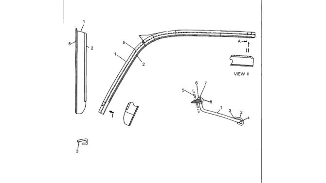 05-005 RAIN GUTTER SUN VISOR-SK330LC-6E SK330-6E SK350LC-6E Kobelco Excavator Parts Number Electronic Catalog EPC Manuals