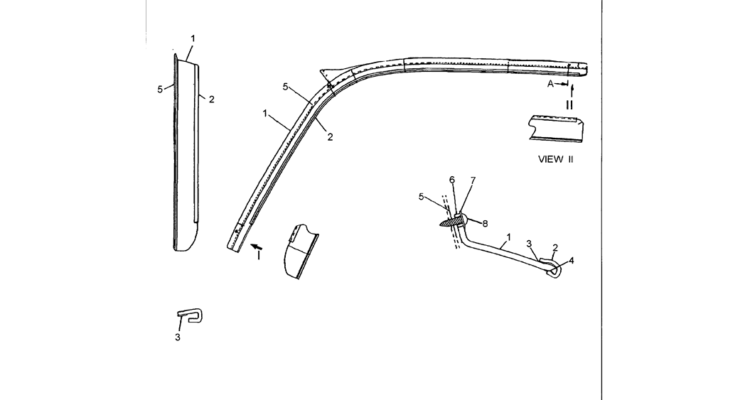 05-005 RAIN GUTTER SUN VISOR-SK330LC-6E SK330-6E SK350LC-6E Kobelco Excavator Parts Number Electronic Catalog EPC Manuals