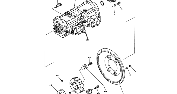 05-006 PUMP ASSY, CONNECT P/N 24100N7693F1, F2-Kobelco SK220LC-3 SK250LC SK220-3 Excavator Parts Number Electronic Catalog EPC Manuals