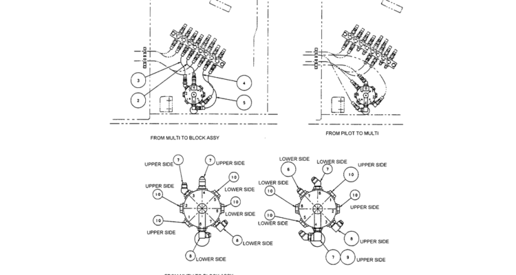 05-006(01) REMOTE CONTROL LINES (MULTI)-SK200-6E SK210LC-6E SK200-6ES SK200LC-6E Kobelco Excavator Parts Number Electronic Catalog EPC Manuals