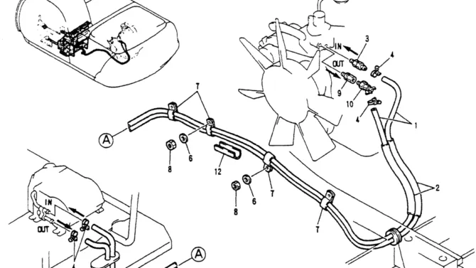05-007HOSE ASSY, HEATER-Kobelco SK200-3 SK200LC-5 SK200 Excavator Parts Number Electronic Catalog EPC Manuals
