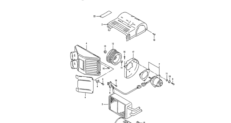 05-009HEATER ASSY -Kobelco SK200-3 SK200LC-5 SK200 Excavator Parts Number Electronic Catalog EPC Manuals