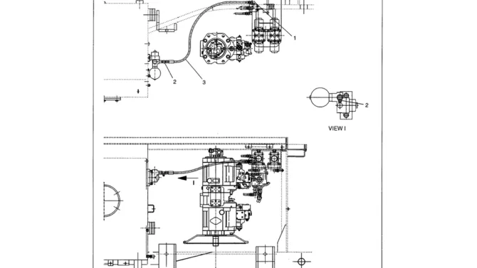 05-011 REMOTE CONTROL LINES MODELS WITH COUNTERWEIGHT REMOVER-Kobelco SK480LC-6E SK480-6S SK480LC-6 SK450-6 Excavator Parts Number Electronic Catalog EPC Manuals