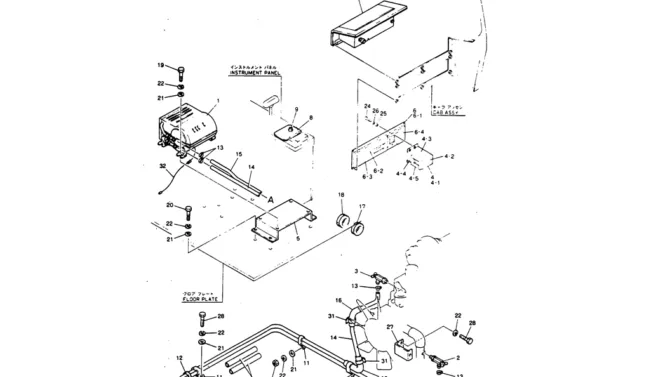 05-015 HEATER ASSY-Kobelco SK220LC-3 SK250LC SK220-3 Excavator Parts Number Electronic Catalog EPC Manuals