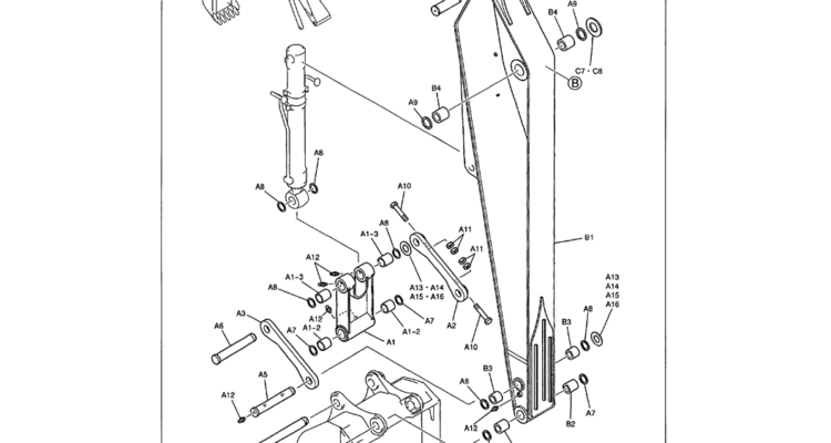 05 016 LONG ARM ASSY 4.9 M (16 FT. 7 IN.) P N