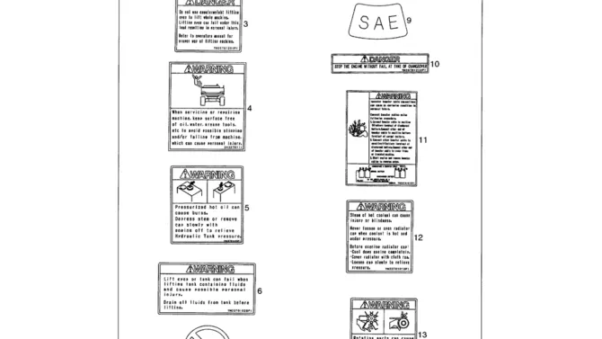 06-001 DECALS P/N YN22T00271F1, F2-Kobelco SK480LC-6E SK480-6S SK480LC-6 SK450-6 Excavator Parts Number Electronic Catalog EPC Manuals