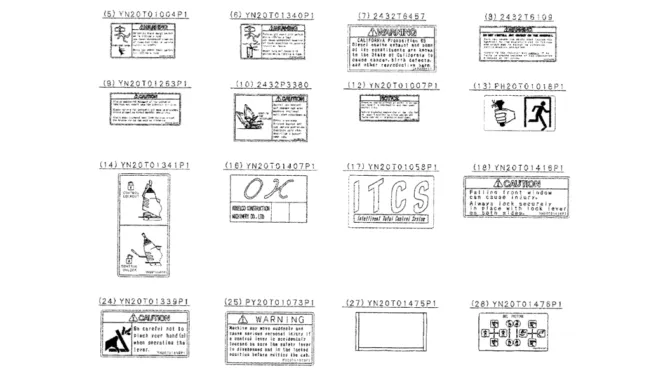 06-002(03) DECALS CAB-SK330LC-6E SK330-6E SK350LC-6E Kobelco Excavator Parts Number Electronic Catalog EPC Manuals