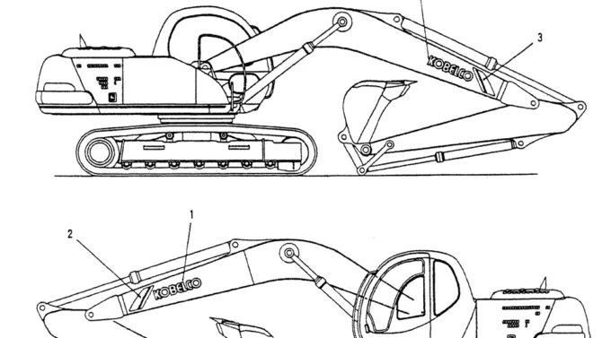06-003NAME PLATE INSTAL, P/N YN22T00009F1-Kobelco SK200-3 SK200LC-5 SK200 Excavator Parts Number Electronic Catalog EPC Manuals