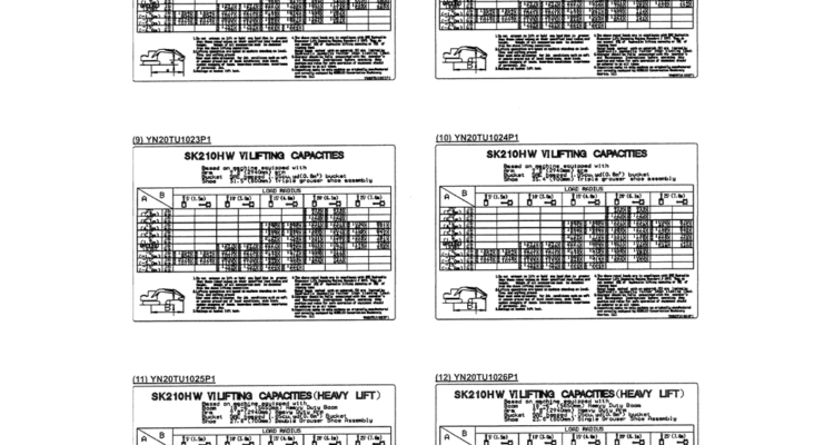 06-004(03) NAME PLATE INSTALLATION (HIGH AND WIDE, CAB)-SK200-6E SK210LC-6E SK200-6ES SK200LC-6E Kobelco Excavator Parts Number Electronic Catalog EPC Manuals