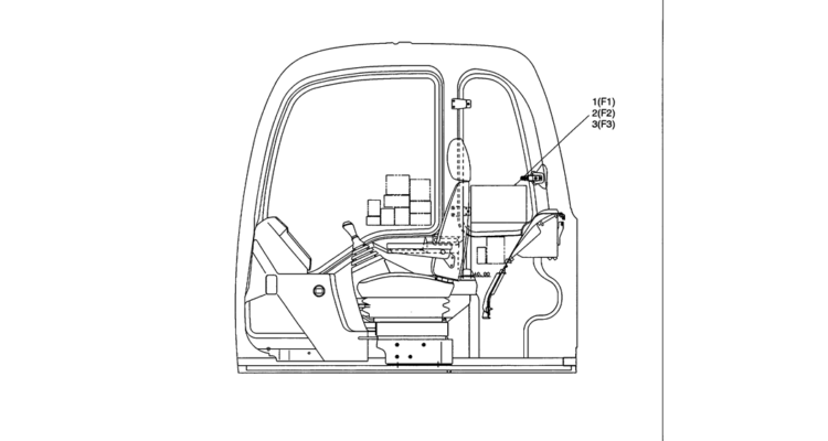 06-005 LIFT CAPACITY DECAL INSTALLATION (MASS EXCAVATOR)-SK330LC-6E SK330-6E SK350LC-6E Kobelco Excavator Parts Number Electronic Catalog EPC Manuals
