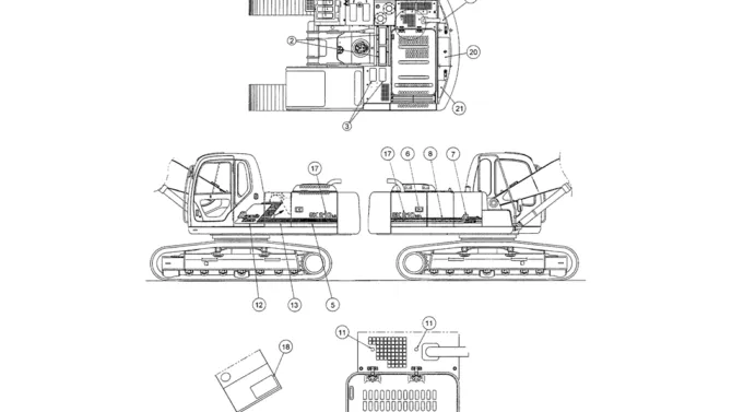 06-005(01) NAME PLATE INSTALLATION-SK200-6E SK210LC-6E SK200-6ES SK200LC-6E Kobelco Excavator Parts Number Electronic Catalog EPC Manuals