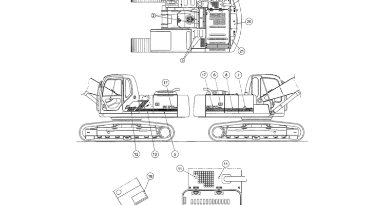 06-005(01) NAME PLATE INSTALLATION-SK200-6E SK210LC-6E SK200-6ES SK200LC-6E Kobelco Excavator Parts Number Electronic Catalog EPC Manuals