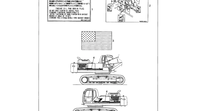 06-007 DECALS P/N LS22T00021F1-Kobelco SK480LC-6E SK480-6S SK480LC-6 SK450-6 Excavator Parts Number Electronic Catalog EPC Manuals