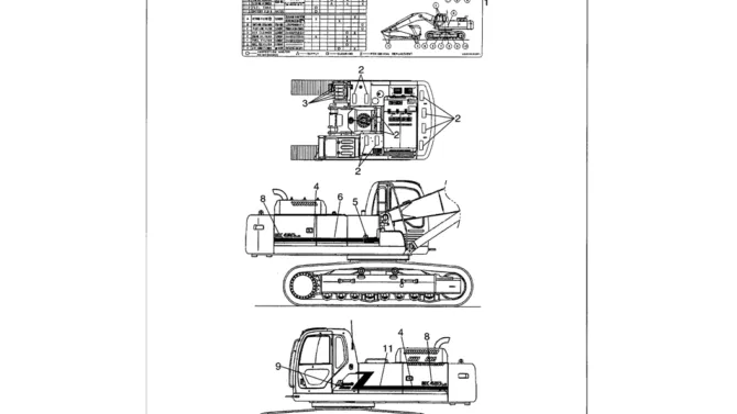 06-008 DECALS P/N LS22T00020F6-Kobelco SK480LC-6E SK480-6S SK480LC-6 SK450-6 Excavator Parts Number Electronic Catalog EPC Manuals