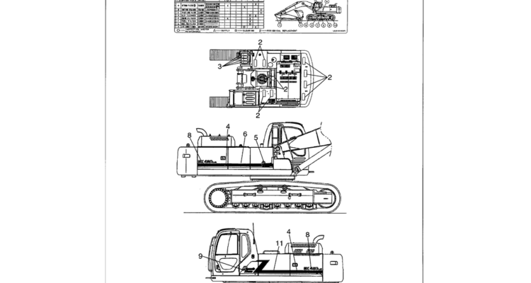 06-008 DECALS P/N LS22T00020F6-Kobelco SK480LC-6E SK480-6S SK480LC-6 SK450-6 Excavator Parts Number Electronic Catalog EPC Manuals