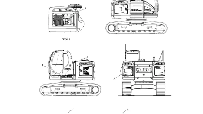 06-008(00)NAME PLATE INSTAL-SK235SR-2 SK235SRLC-2 SK235SR Kobelco Excavator Parts Number Electronic Catalog EPC Manuals