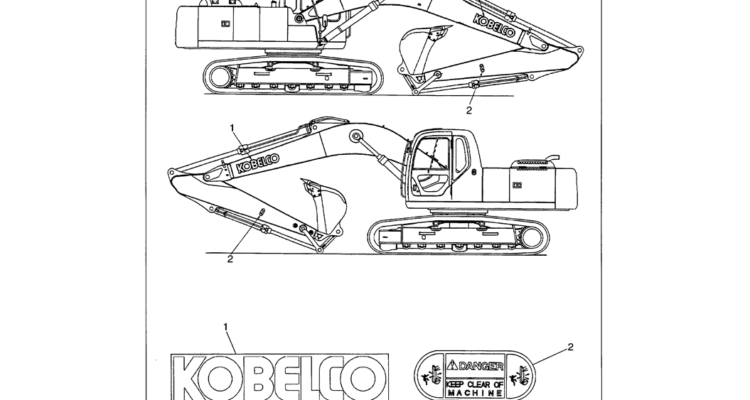 06-009 DECALS ATTACHMENT-Kobelco SK480LC-6E SK480-6S SK480LC-6 SK450-6 Excavator Parts Number Electronic Catalog EPC Manuals