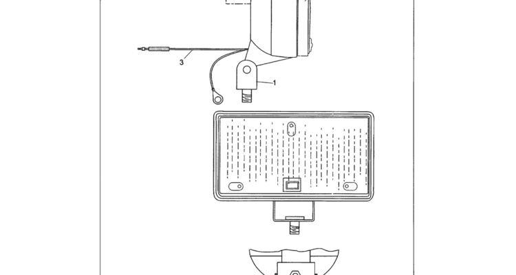 07-001 WORK LAMP ASSEMBLY (HOBBS)-SK330LC-6E SK330-6E SK350LC-6E Kobelco Excavator Parts Number Electronic Catalog EPC Manuals