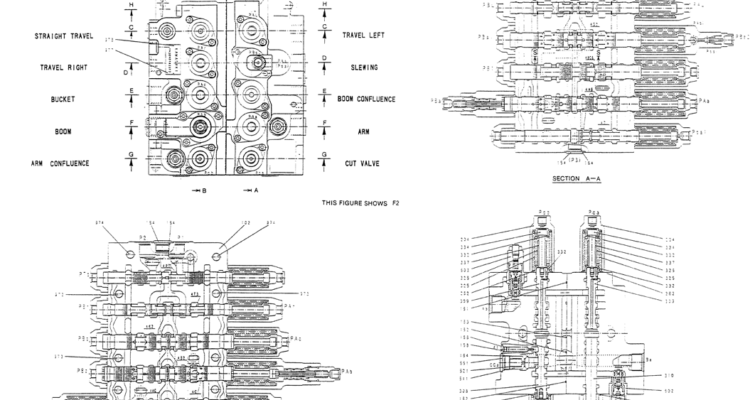 07-001(01)VALVE ASSY, CONTROL-Kobelco SK200-3 SK200LC-5 SK200 Excavator Parts Number Electronic Catalog EPC Manuals