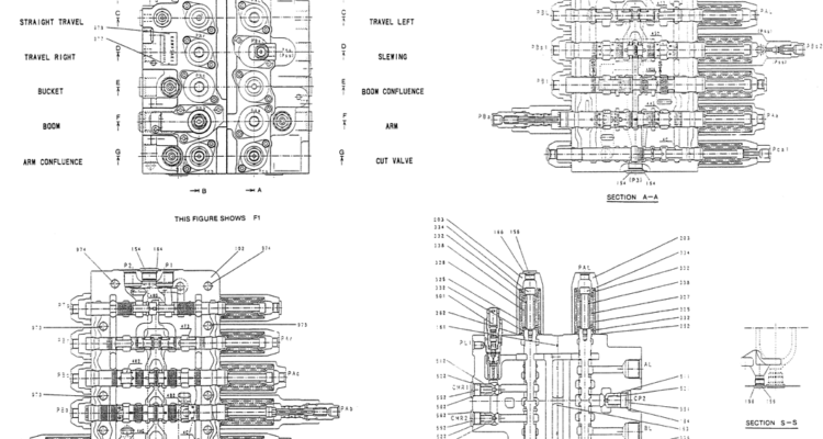 07-001(03)VALVE ASSY, CONTROL-Kobelco SK200-3 SK200LC-5 SK200 Excavator Parts Number Electronic Catalog EPC Manuals