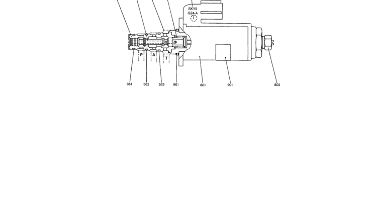 07-003 SOLENOID VALVE ASSEMBLY (YB35V00006F1)-SK200-6E SK210LC-6E SK200-6ES SK200LC-6E Kobelco Excavator Parts Number Electronic Catalog EPC Manuals
