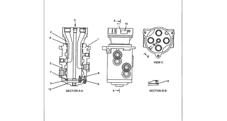 07-003 SWIVEL JOINT ASSEMBLY-SK330LC-6E SK330-6E SK350LC-6E Kobelco Excavator Parts Number Electronic Catalog EPC Manuals