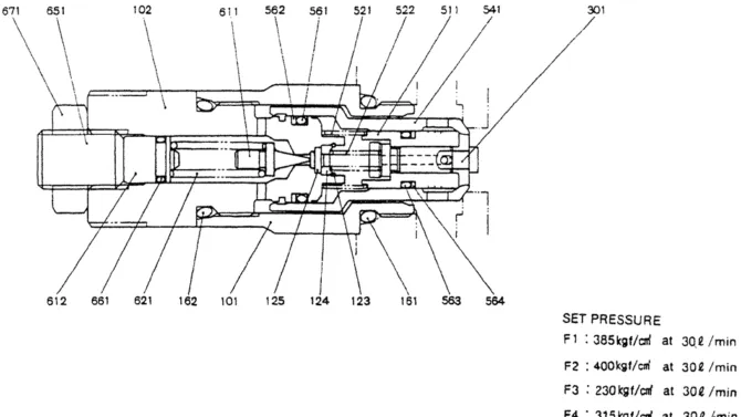 07-003VALVE ASSY, PORT RELIEF-Kobelco SK200-3 SK200LC-5 SK200 Excavator Parts Number Electronic Catalog EPC Manuals