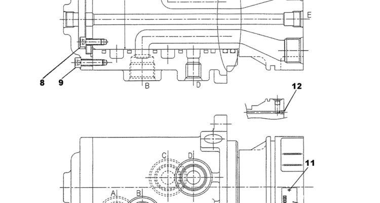07-004 SWIVEL JOINT ASSEMBLY (HIGH & WIDE)-SK330LC-6E SK330-6E SK350LC-6E Kobelco Excavator Parts Number Electronic Catalog EPC Manuals