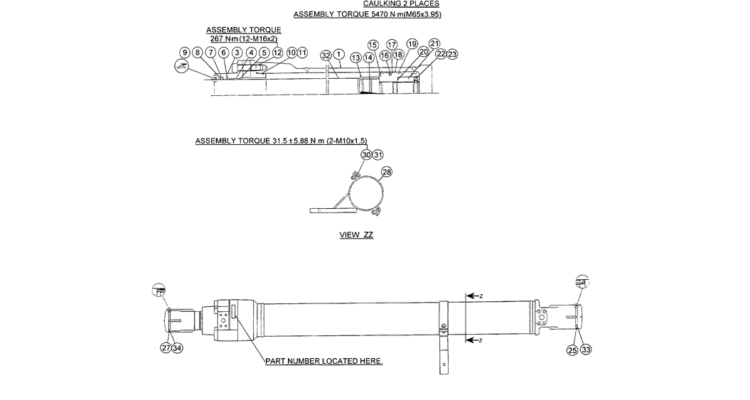 07-005 LH BOOM CYLINDER ASSEMBLY (YN01V00104F2)-SK200-6E SK210LC-6E SK200-6ES SK200LC-6E Kobelco Excavator Parts Number Electronic Catalog EPC Manuals