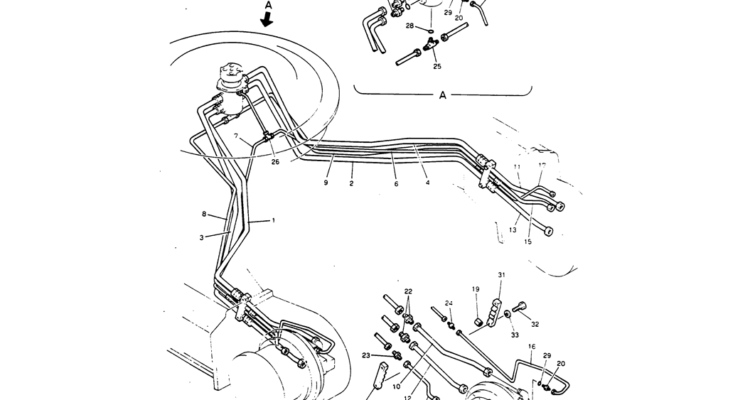 07 008 HYDR LINES, LOW P N 24100J15212F1