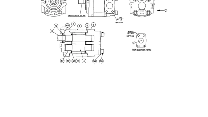 07-009 GEAR PUMP ASSEMBLY (ROTATION) (YN10V00019F1)-SK200-6E SK210LC-6E SK200-6ES SK200LC-6E Kobelco Excavator Parts Number Electronic Catalog EPC Manuals