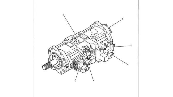 07-009 PUMP ASSEMBLY P/N LS10V00001F3-Kobelco SK480LC-6E SK480-6S SK480LC-6 SK450-6 Excavator Parts Number Electronic Catalog EPC Manuals