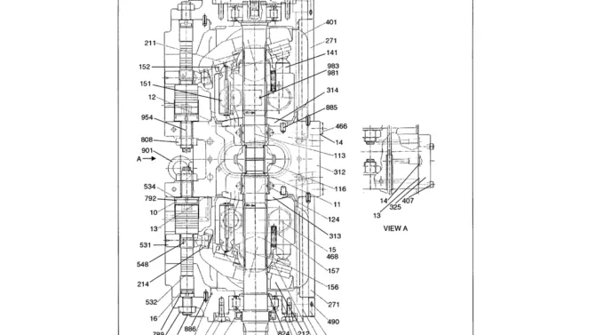 07-010 HYDRAULIC PUMP ASSEMBLY P/N LC10V00008F2-SK330LC-6E SK330-6E SK350LC-6E Kobelco Excavator Parts Number Electronic Catalog EPC Manuals
