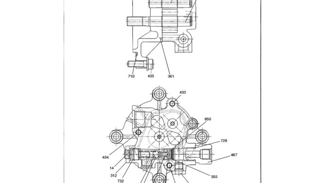 07-011 PUMP ASSEMBLY, GEAR P/N LS10V00003F2-Kobelco SK480LC-6E SK480-6S SK480LC-6 SK450-6 Excavator Parts Number Electronic Catalog EPC Manuals