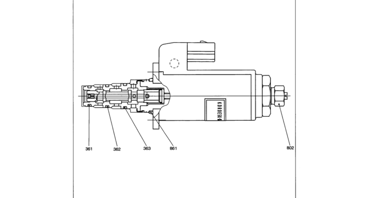 07-012 HYDRAULIC PUMP SOLENOID VALVE-SK330LC-6E SK330-6E SK350LC-6E Kobelco Excavator Parts Number Electronic Catalog EPC Manuals