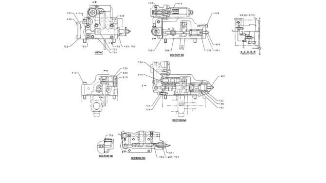 07-013 REGULATOR ASSEMBLY (YN10V01006F1)-SK200-6E SK210LC-6E SK200-6ES SK200LC-6E Kobelco Excavator Parts Number Electronic Catalog EPC Manuals