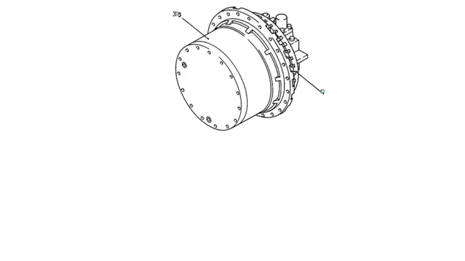 07-014 PROPELLING MOTOR ASSEMBLY (YN15V00011F2)-SK200-6E SK210LC-6E SK200-6ES SK200LC-6E Kobelco Excavator Parts Number Electronic Catalog EPC Manuals